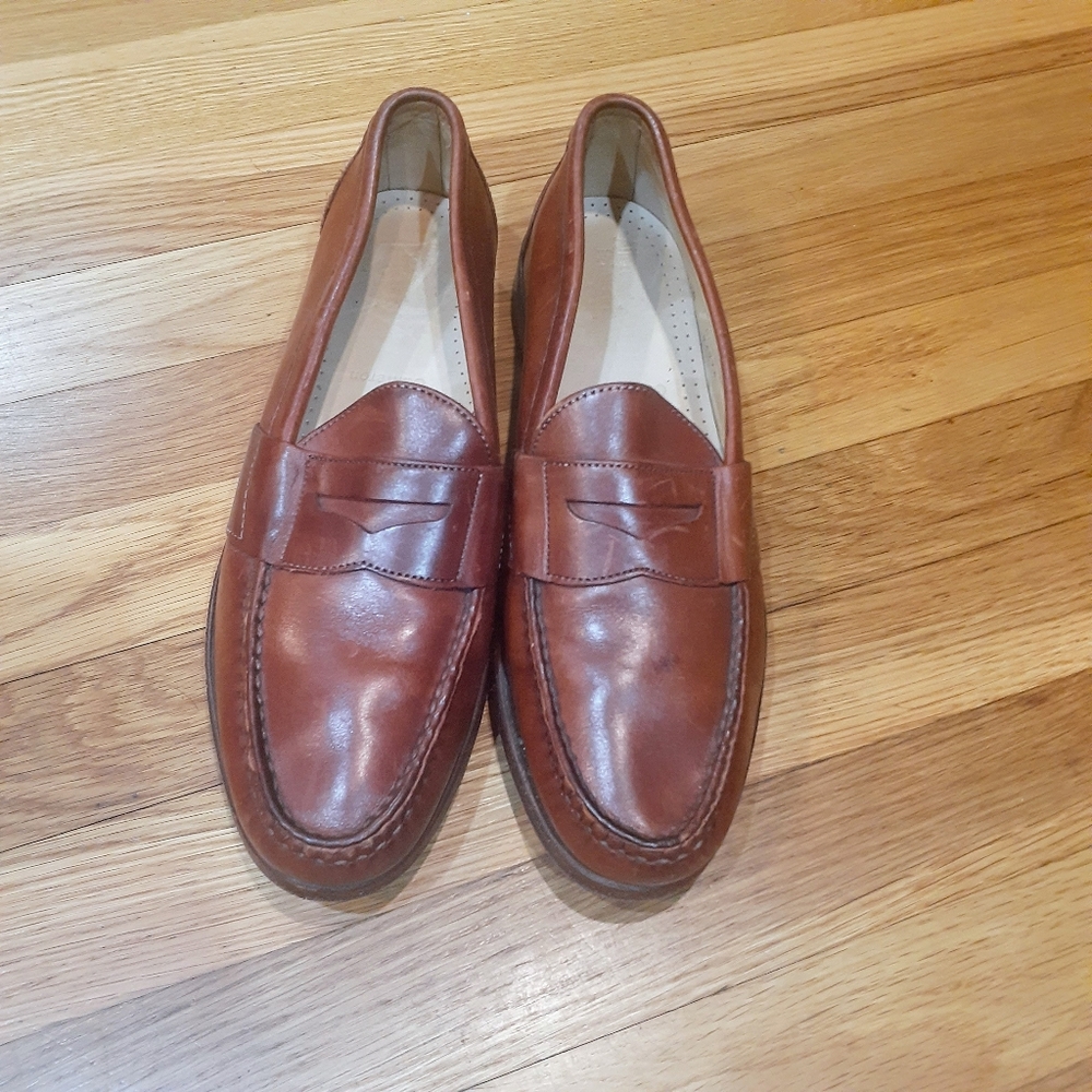 Allen Edmonds Men's Size 9.5 B Cameron Leather Penny Loafer Allen Edmonds
